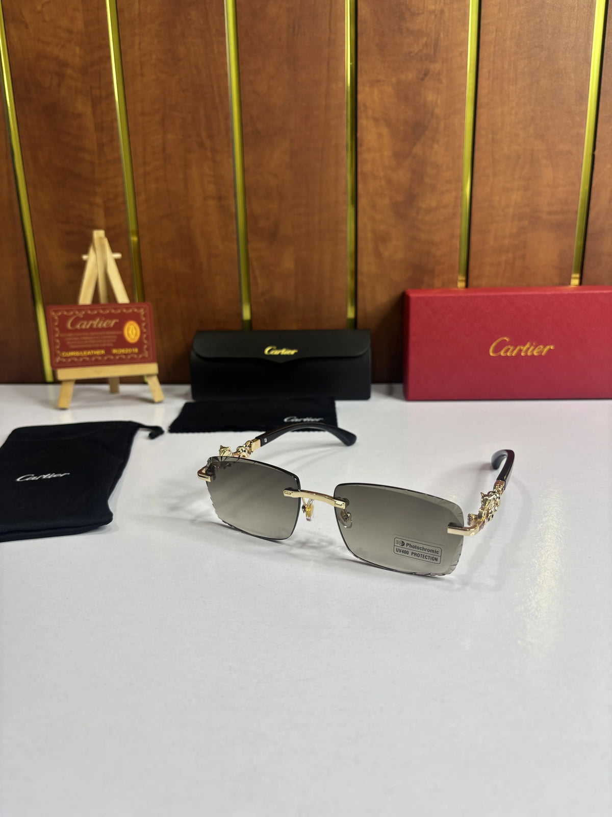 Cartier 2520 Gold Grey