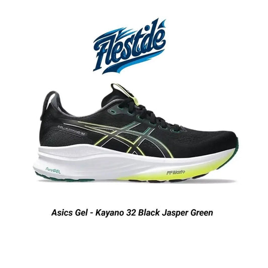 Asics_Gel Kayano 32 Black Jasper Green