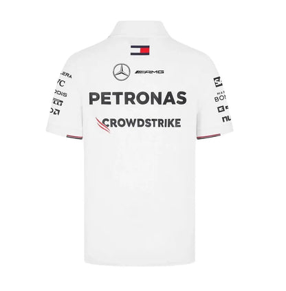 Tomm y Hilfiger White Premium Polo T-shirt