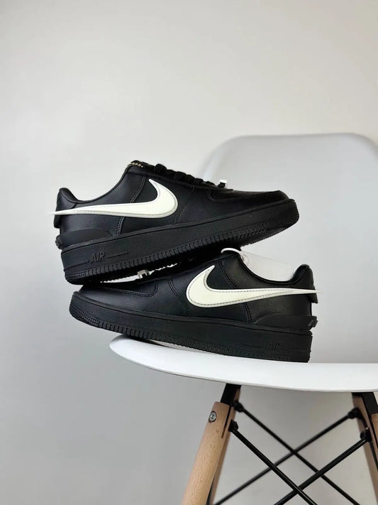 Nike_Airforce 1 Low Ambush Black White Sneakers