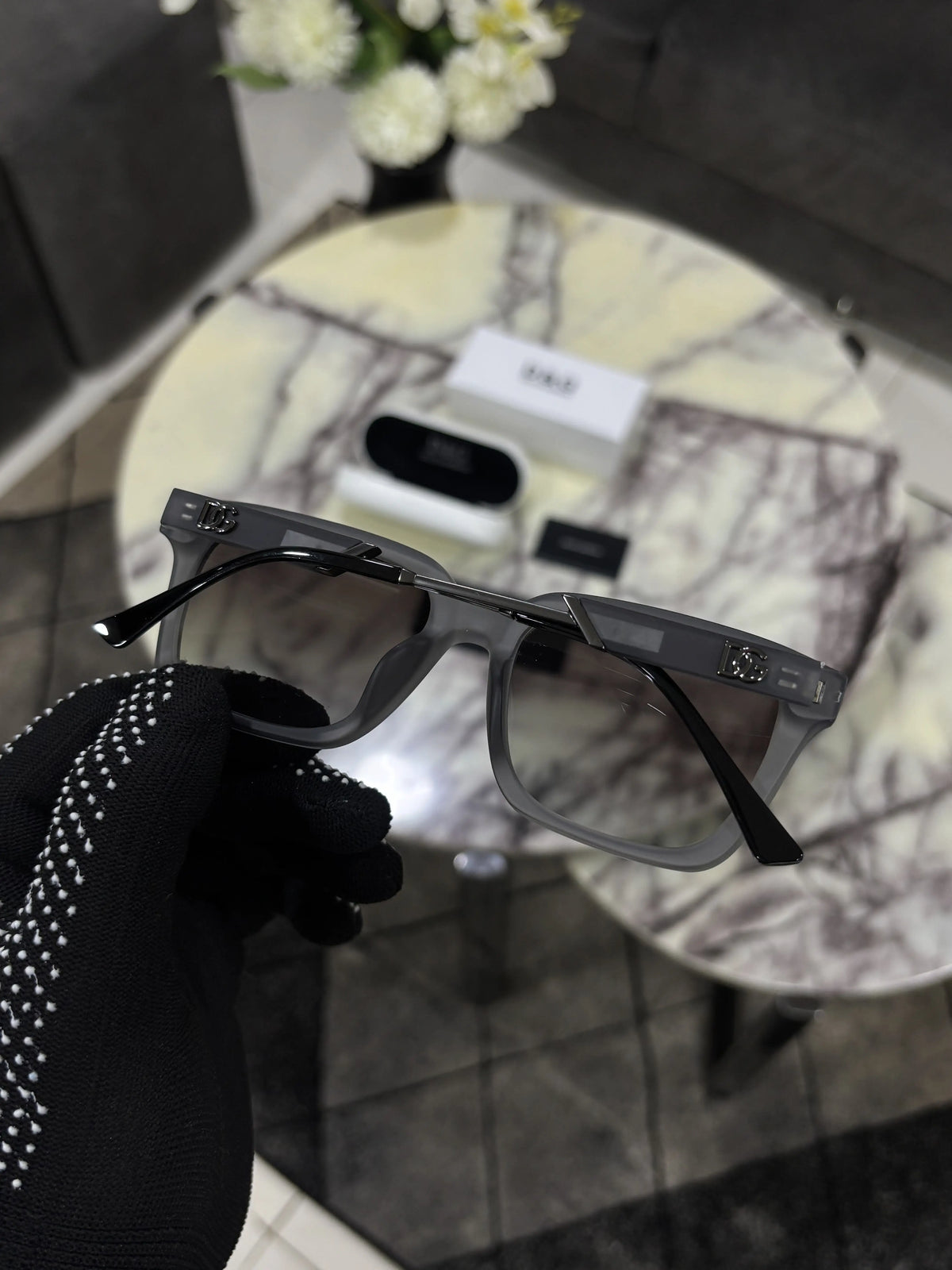 Dolce Gabbana 4011 Grey Black