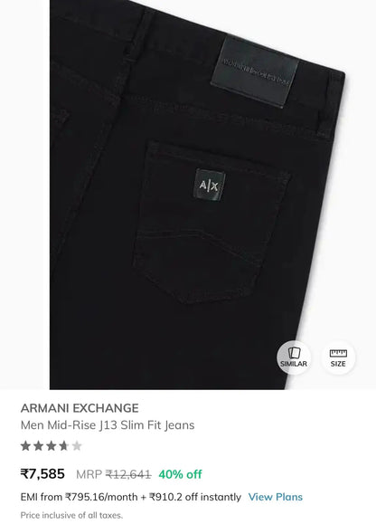 Arman i Exchang.e Black Imported Denim