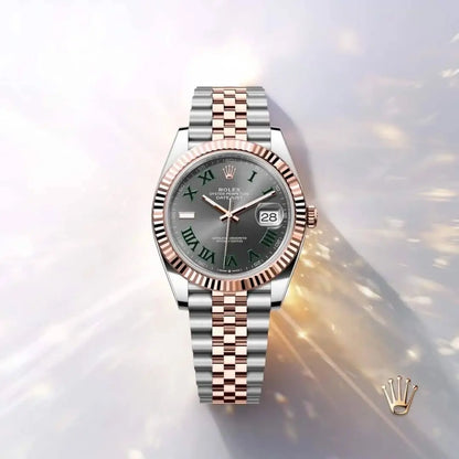 Rolex Date Just Winbledon Heavy Quality