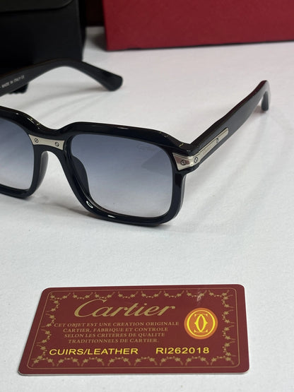 Cartier 0482 Black Blue