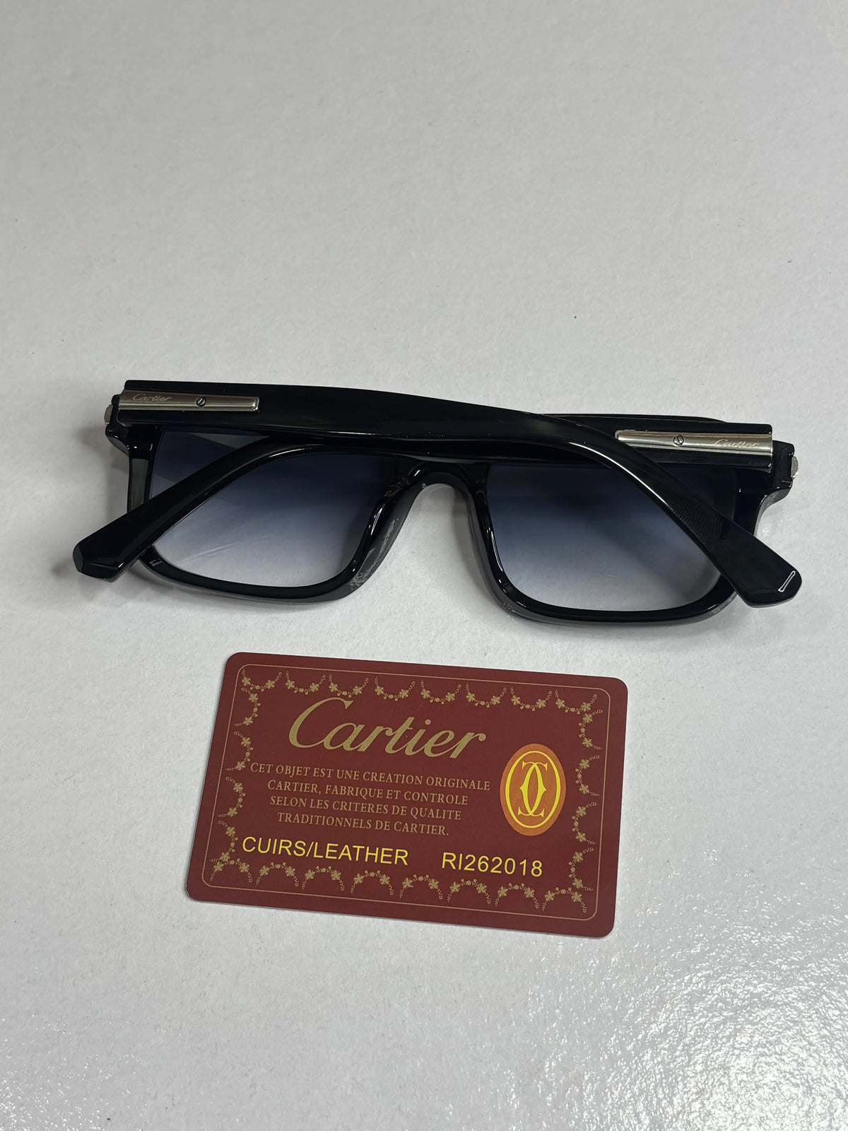 Cartier 0482 Black Blue