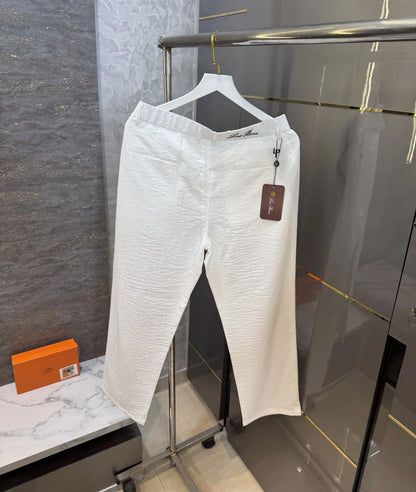 Lor o Piana Yellow White Italian Imported Combo