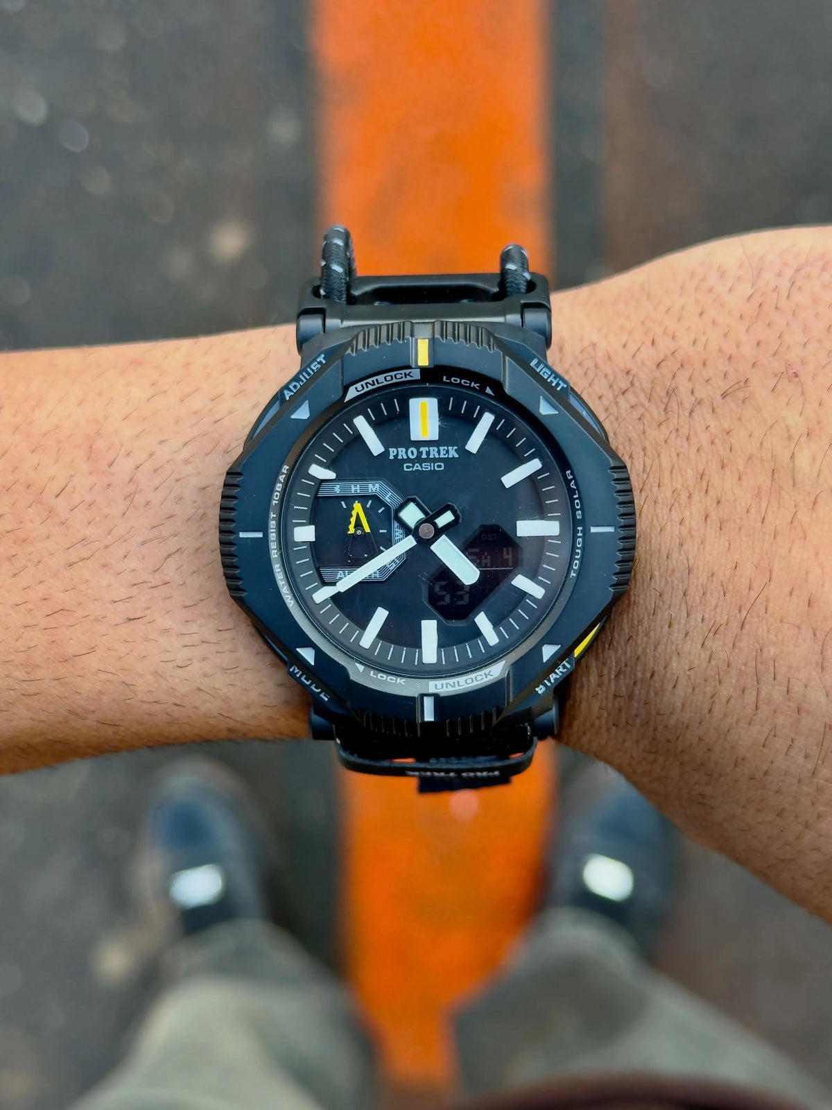 casio G shock Pro trek world time