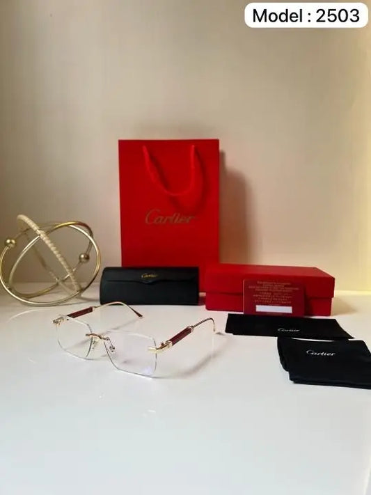 Cartier 2503 Gold Brown frame