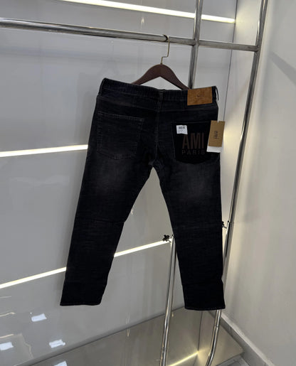 Am i Paris Carbon Black Imported Premium Denim