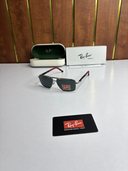 Rayban 9713 Silver Black