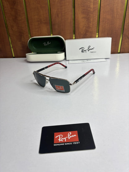 Rayban 9713 Silver Black