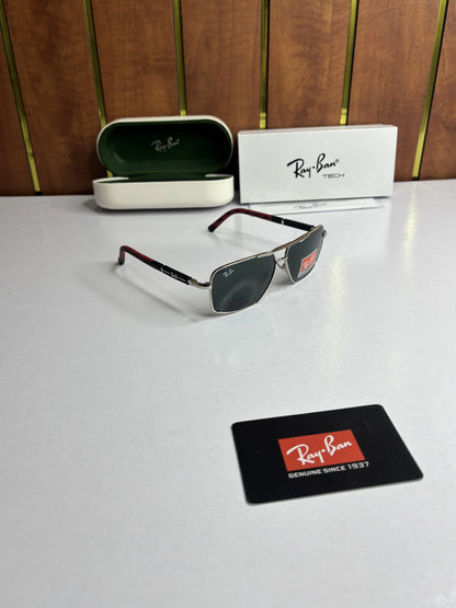 Rayban 9713 Silver Black