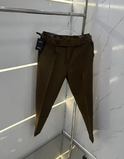 Astern Dion coffee Brown Imported Korean Trouser