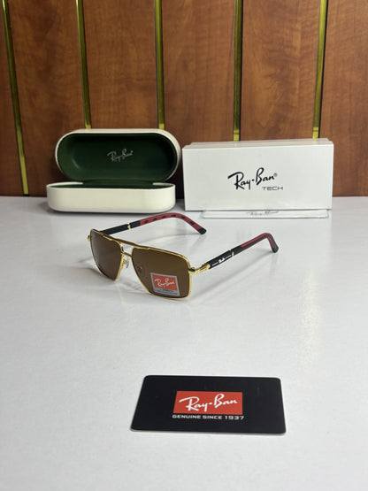 Rayban 9713 Gold Brown
