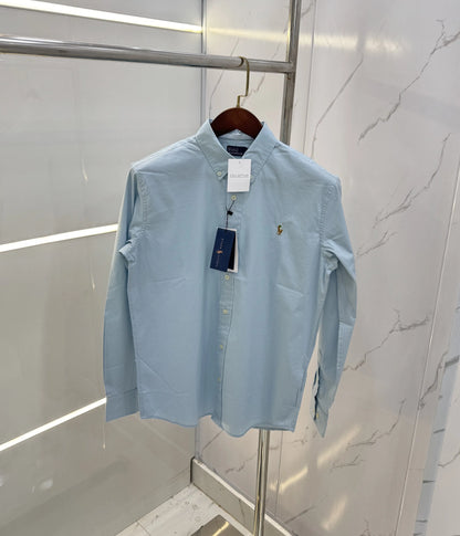 Ralph Lauren Sky Blue Premium cotton Shirt