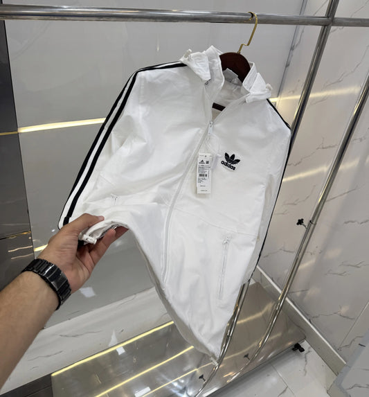 Adida s White Premium WindBreaker Jacket