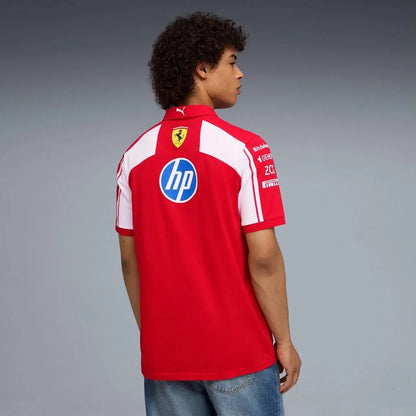 Pum a Red Ferrari Edition Premium Polo T-shirt