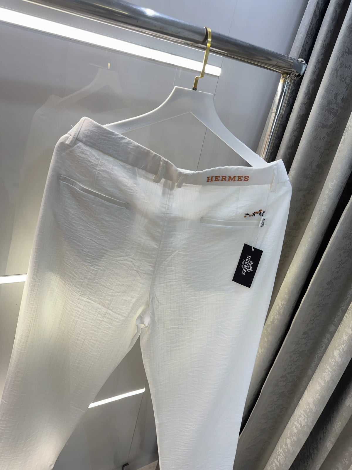 Hermes Orange White Italian Imported Combo