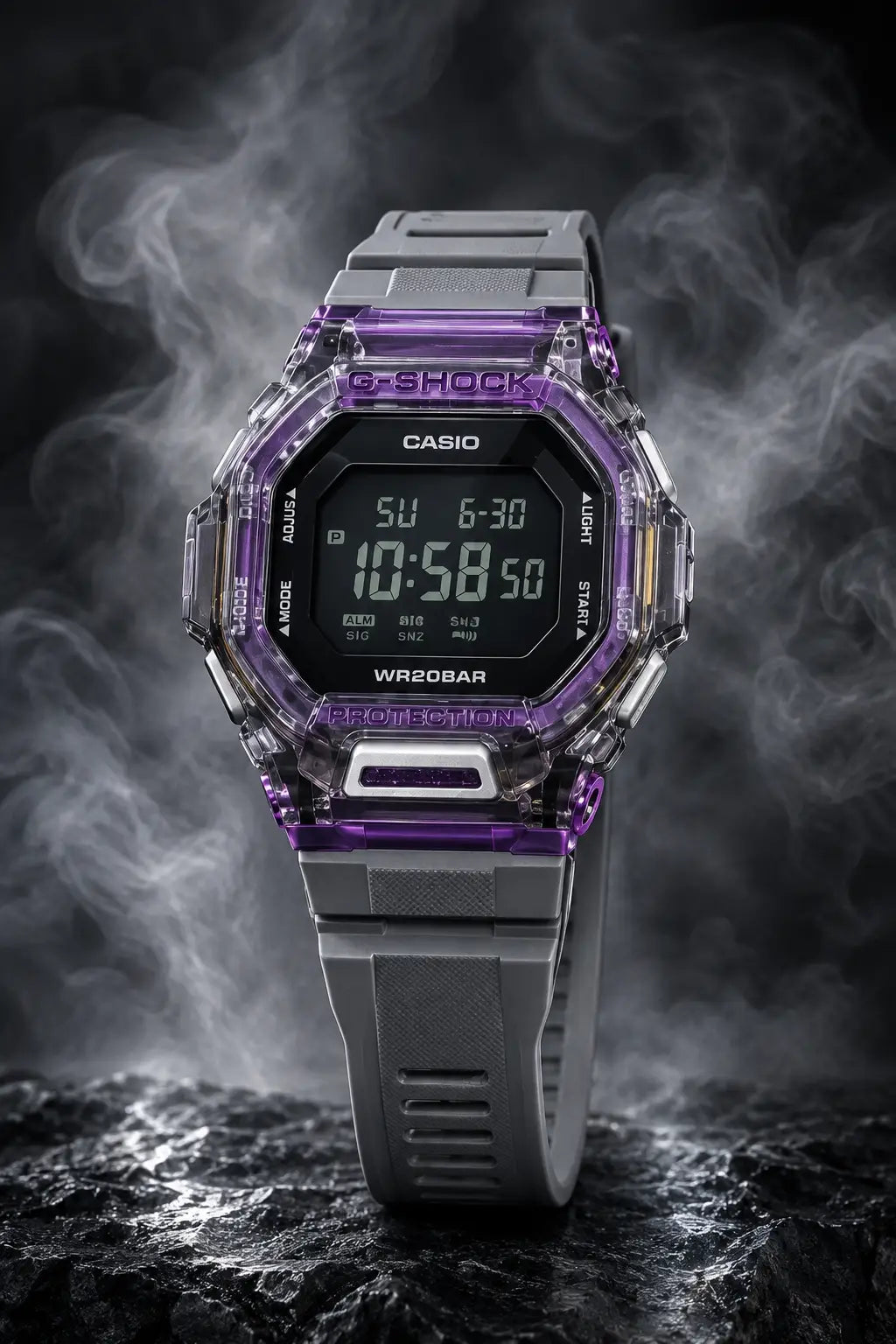 Casio G Shock GBD - 200 Grey