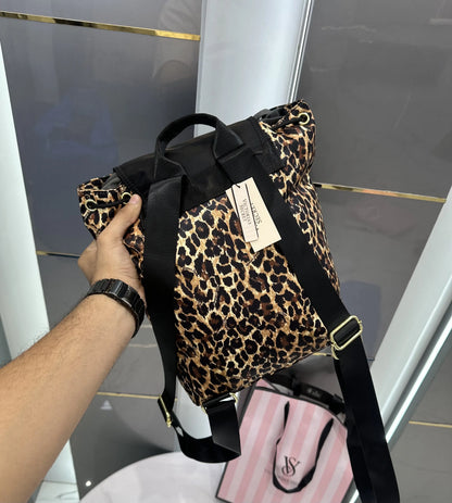 Victorias Secre t Imported BackPack Leopard vs970