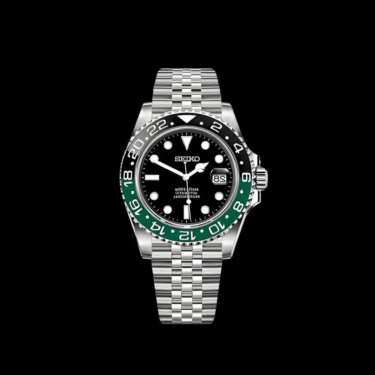 Seiko MOD GMT Master Sprite Heavy Shift Movement