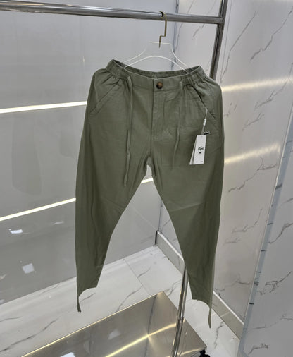 Lacost e Olive Premium Linen Trouser