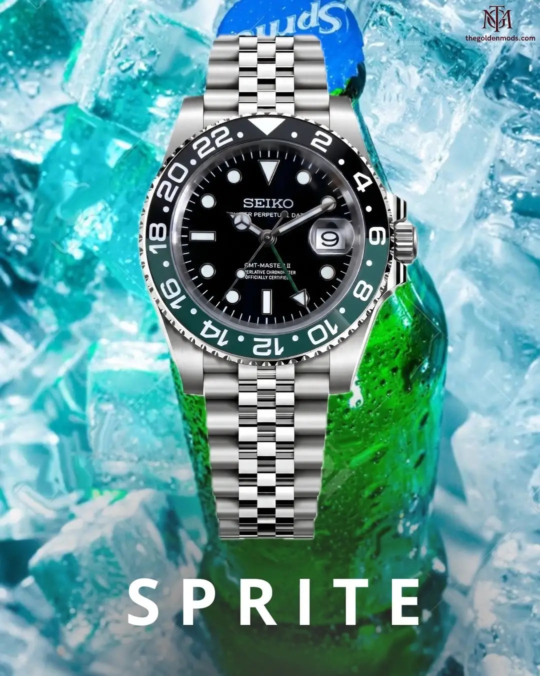 Seiko MOD GMT Master Sprite Heavy Shift Movement