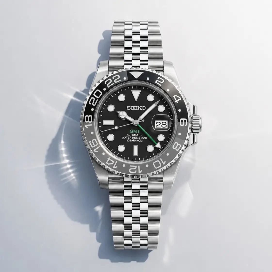 Seiko MOD GMT Master Bruce Wayne Heavy Shift Movement