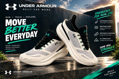 Under Armour Nova Slipspeed WHITE GREEN
