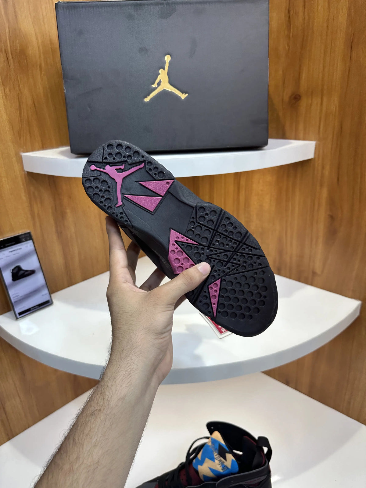Jordan_Retro 7 Bordeaux Shoes