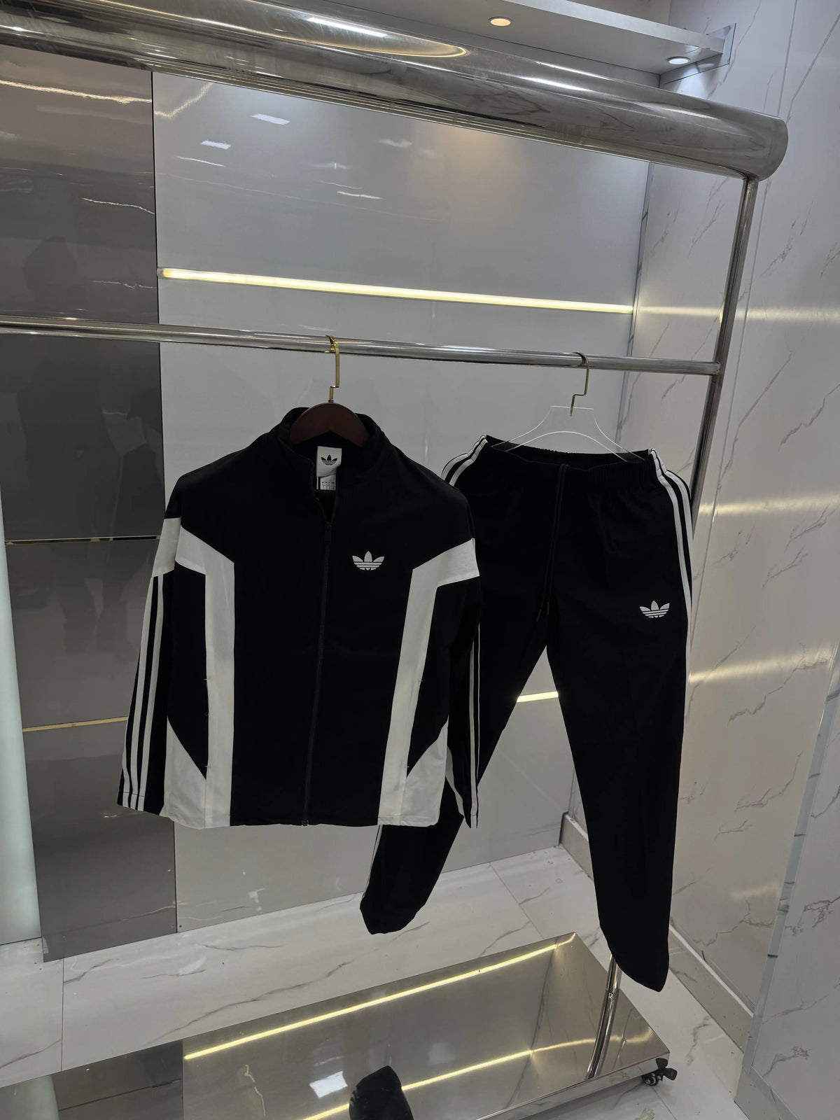 Adida s Black Logo Work Premium Tracksuit