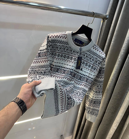 Ralph  Lauren Gery Imported Knitted Pull Over