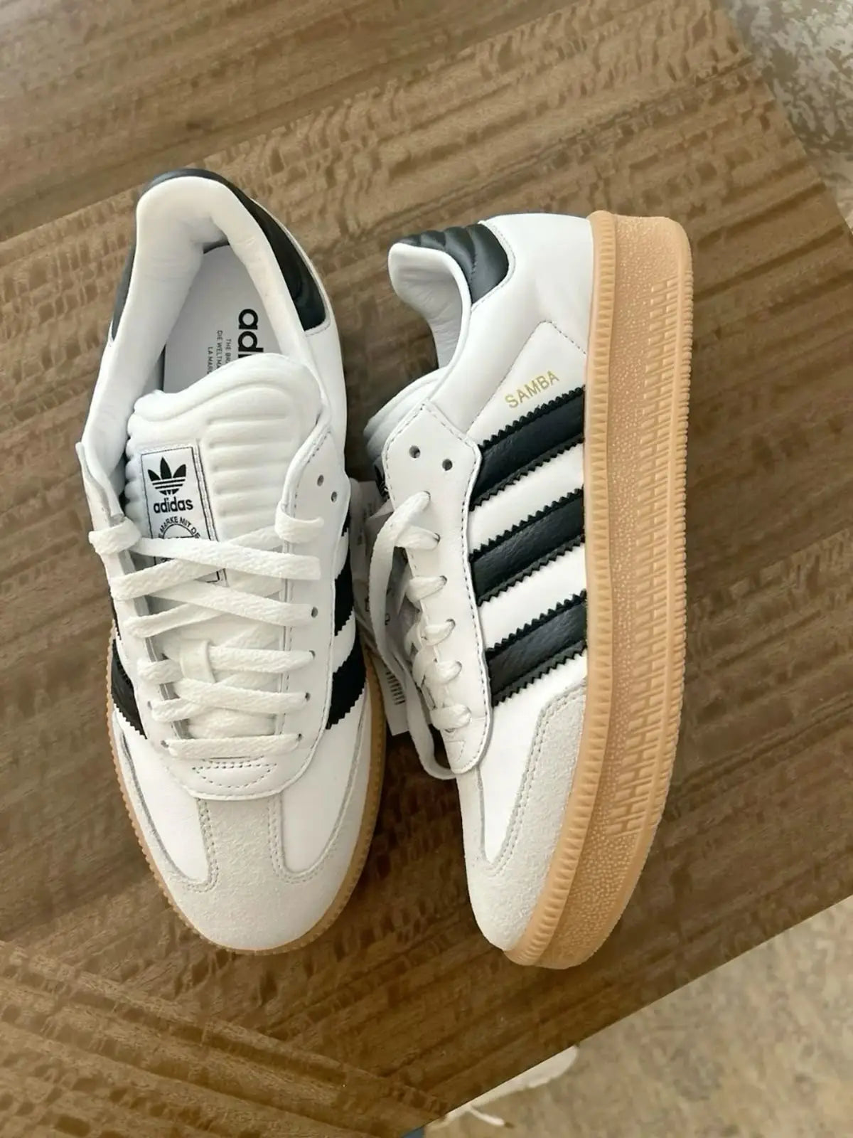 Adidas_Samba XLG White Black Sneakers