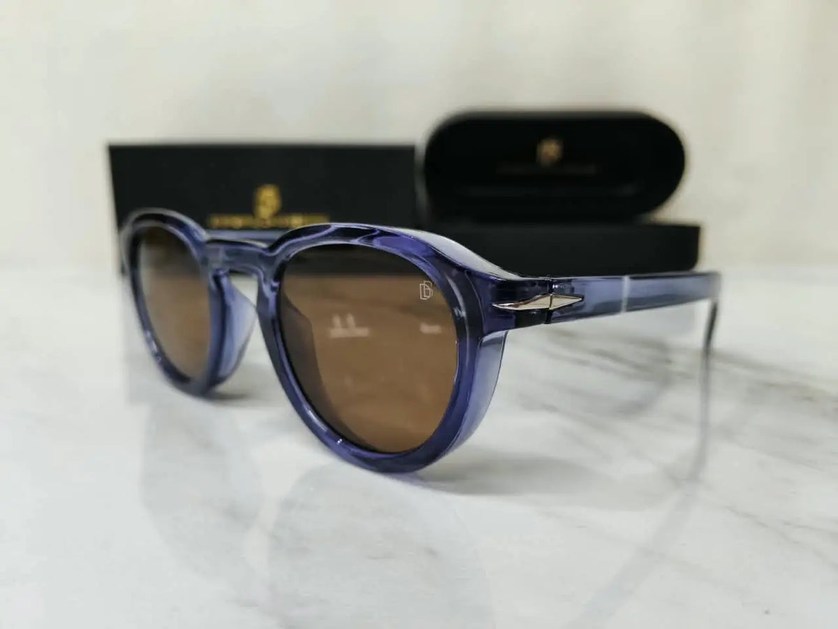 DAVID BECKHAM PURPLE BROWN