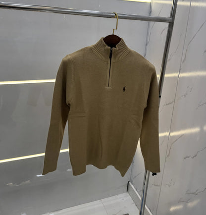 Ralph  Lauren Beige Imported Knitted Pull Over