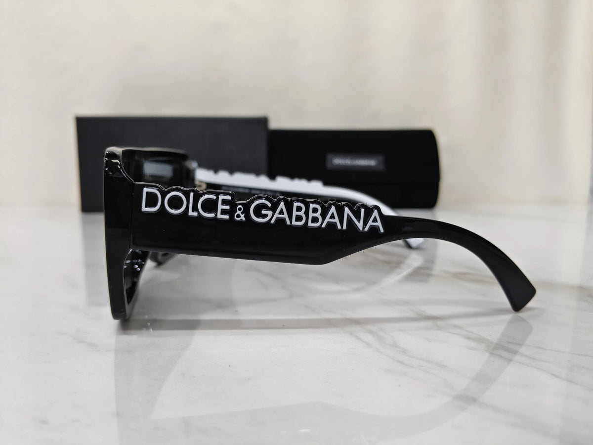 DOLCE & GABBANA 6204 WHITE BLACK