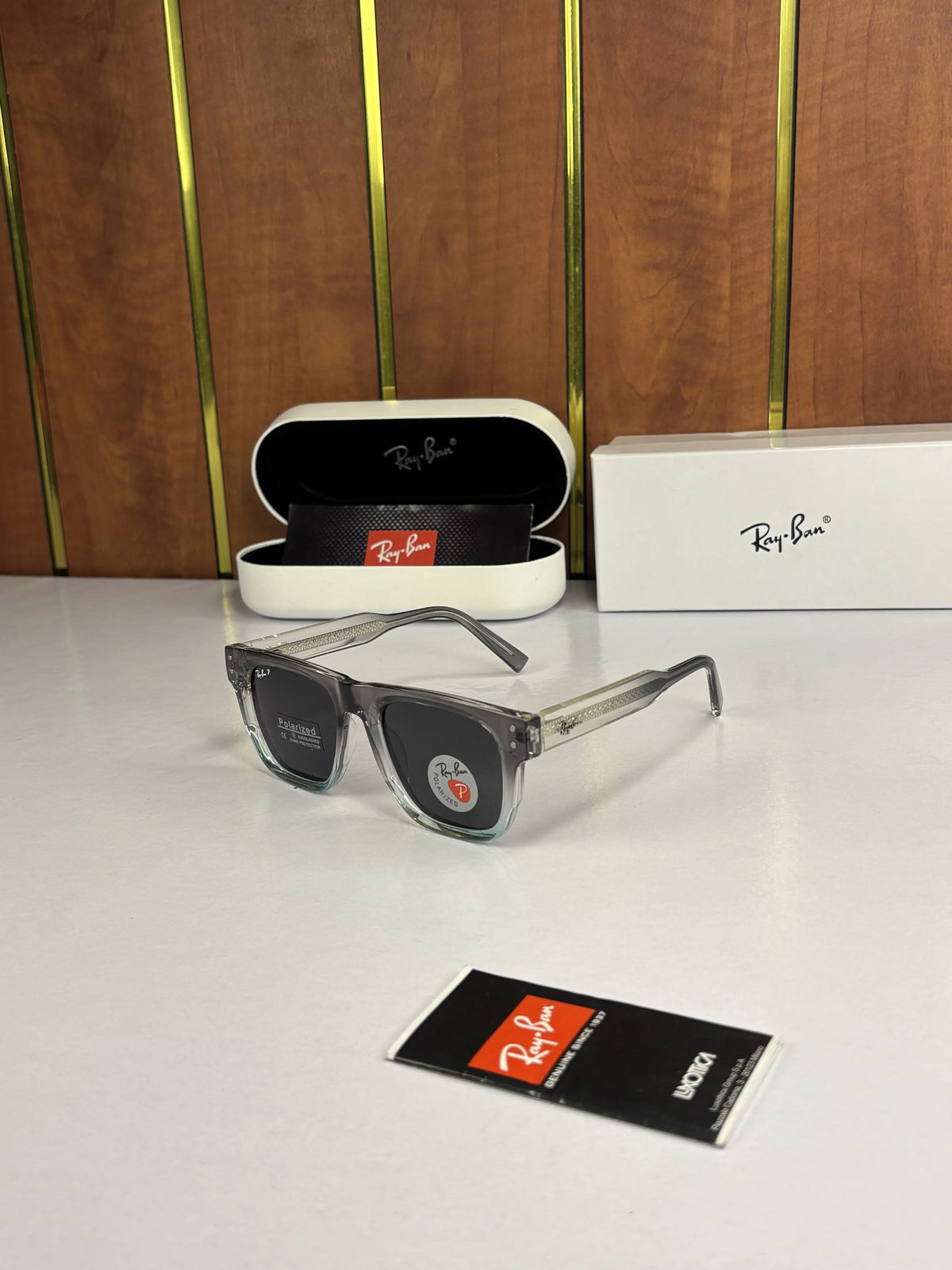 Rayban 7736 Grey Black