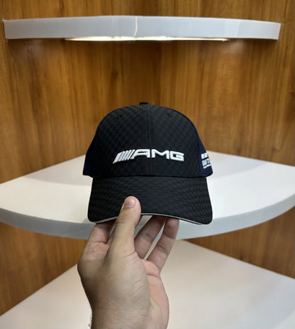 Mercedes Amg Premium Imported Cap Black Navy am10