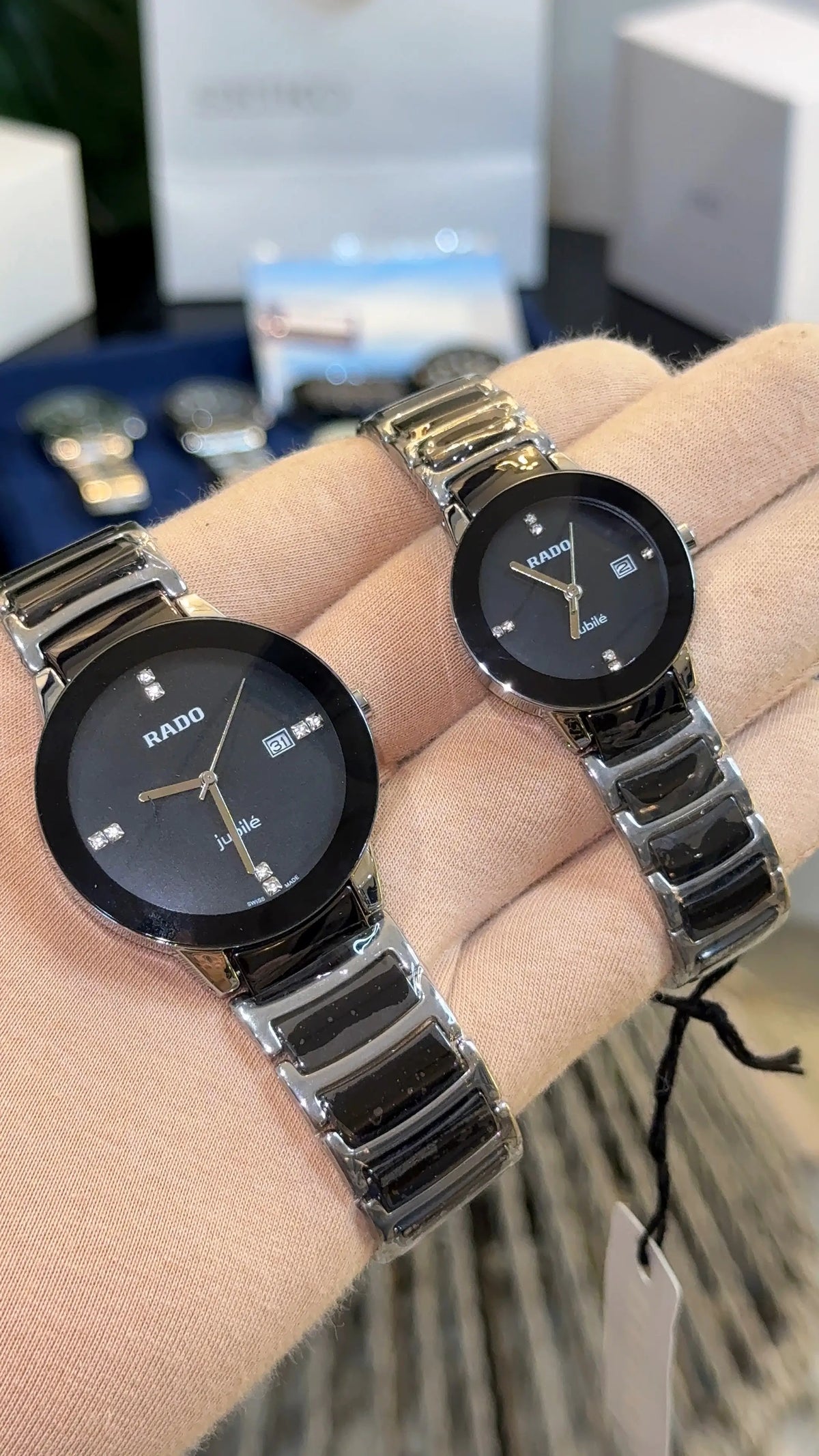 Rado Jubilee Couple Black/Silver
