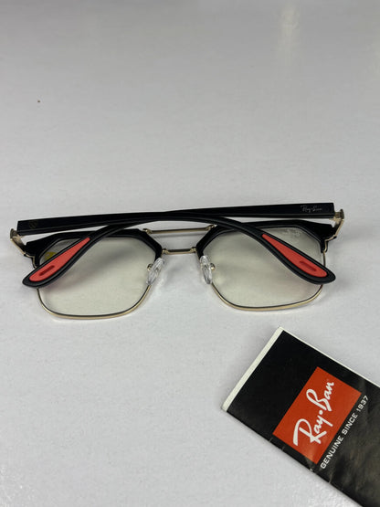 Rayban 04 Gold Black Frame
