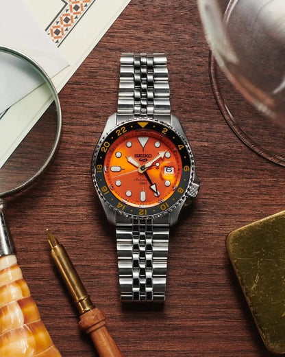 Seiko 5Sportz GMT Heavy Shift Movement