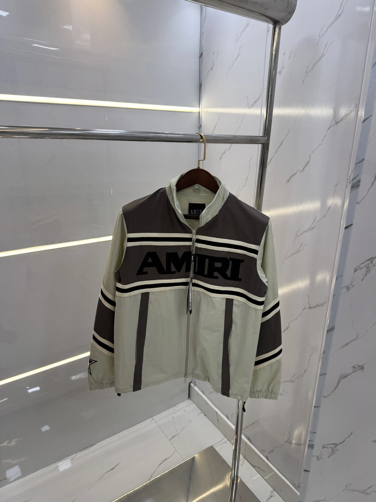 Amir i Cream Karan Aujla Imported Bomber Jacket