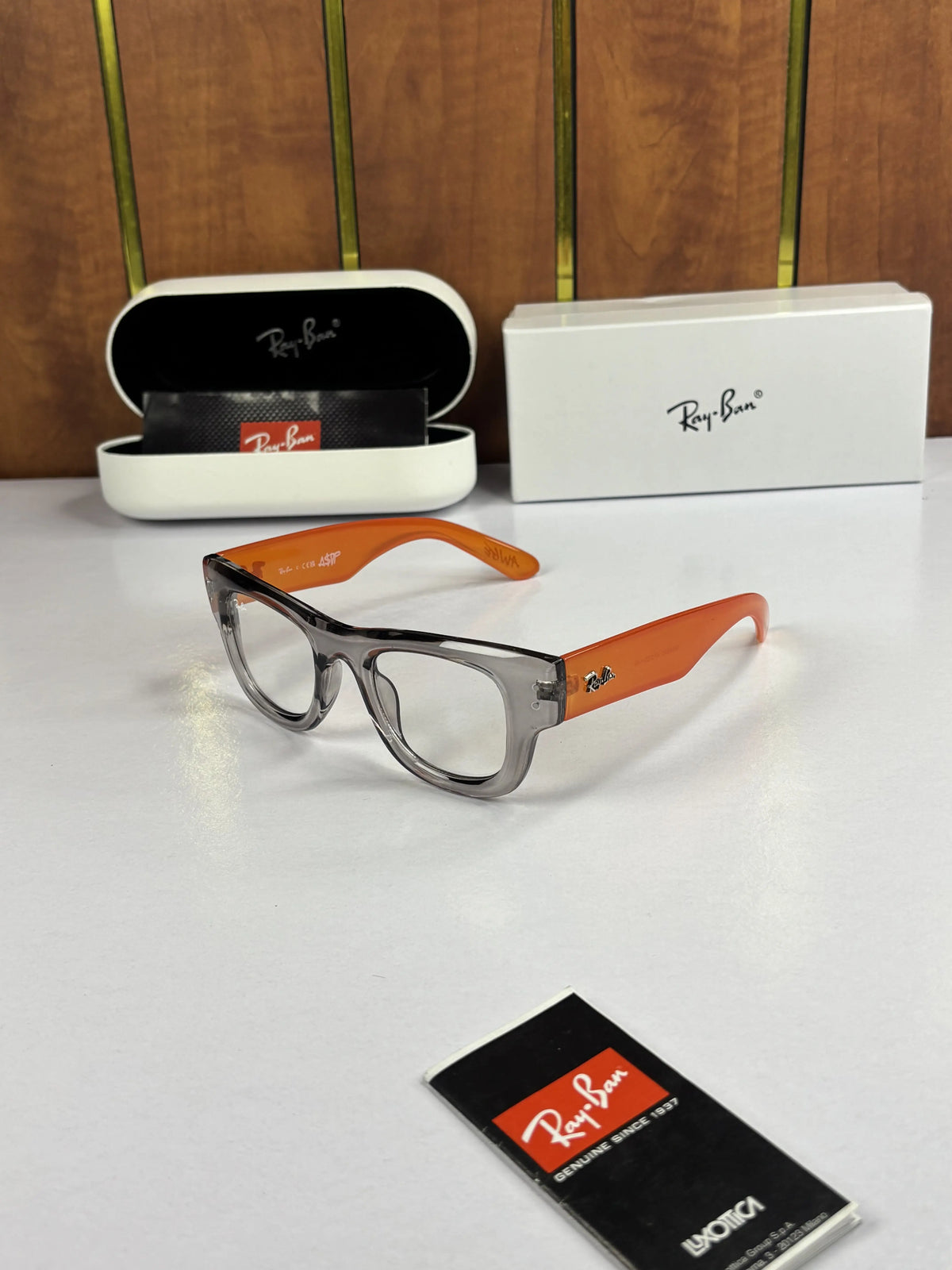 Rayban 4940 Puffer Orange Frame
