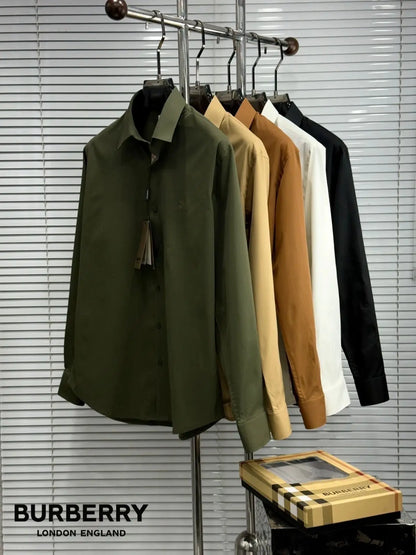 Burberr y  Black   Premium Shirt With Original Box