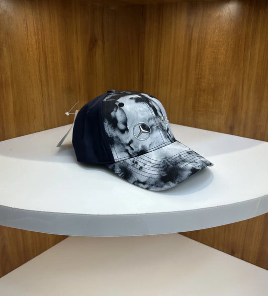 Mercedes Amg Premium Imported Cap White Navy am110