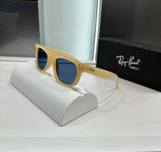 RayBan Beige Blue Premium Shades 501