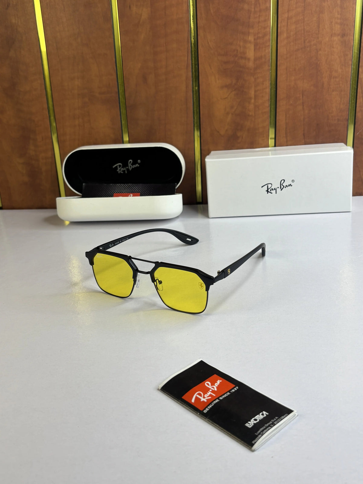Rayban 04 Yellow Black
