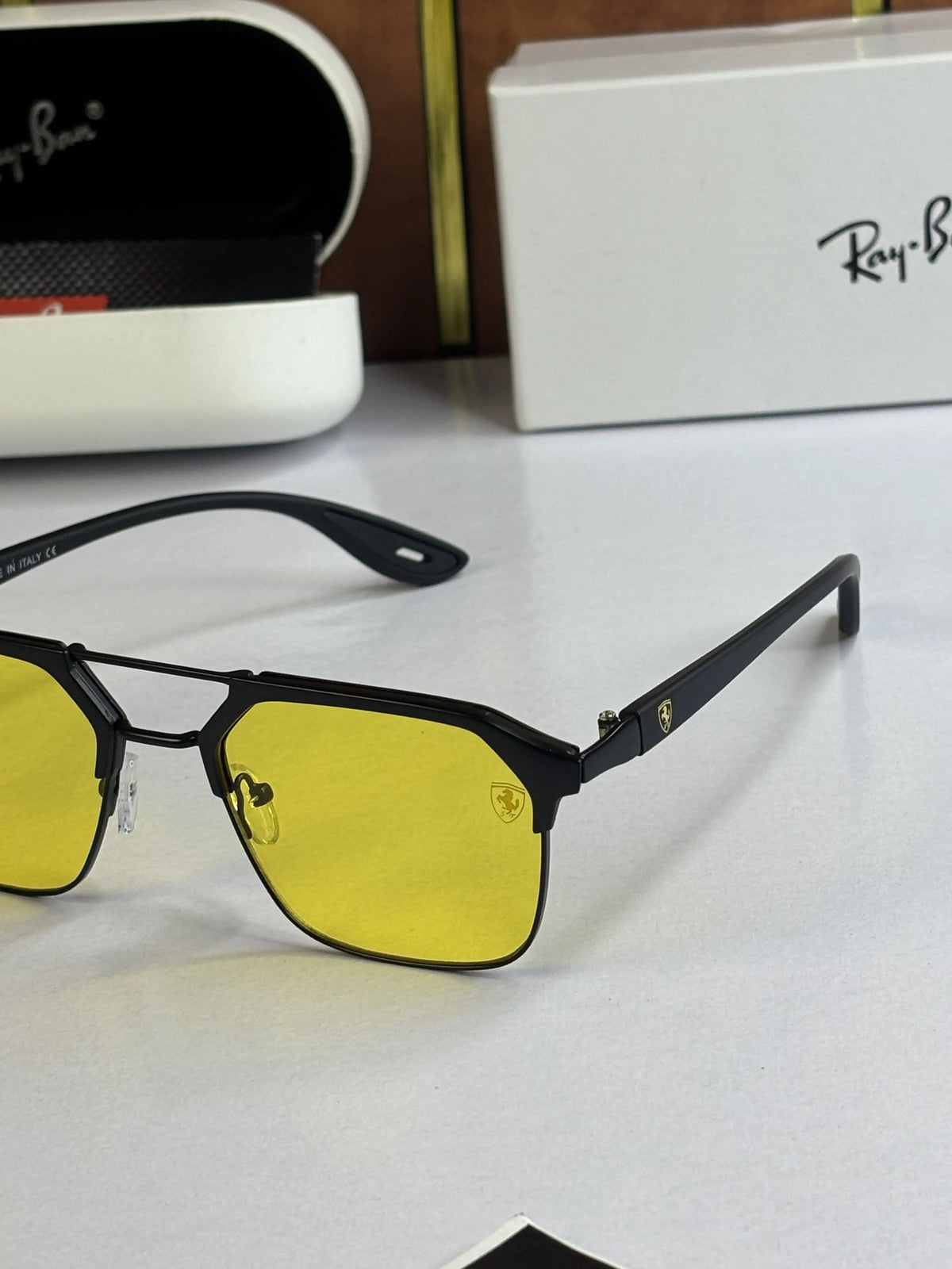 Rayban 04 Yellow Black