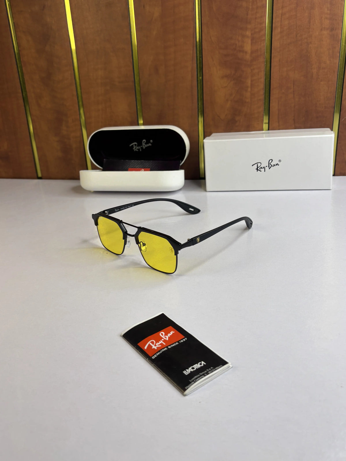 Rayban 04 Yellow Black