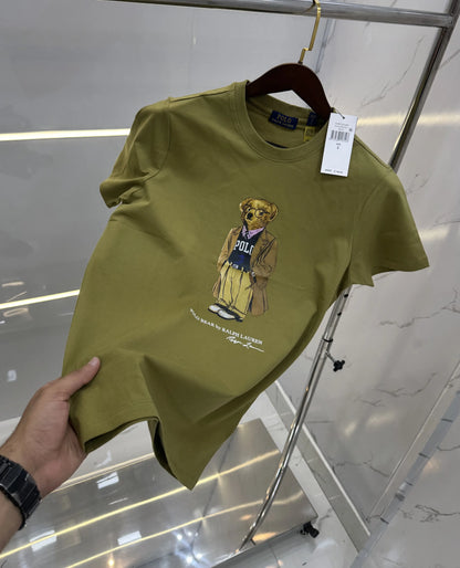 Ralph Laure n Olive Logo Work Premium T-Shirt
